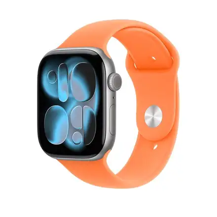 Apple Watch 46mm Clementine Sport Band-S/M