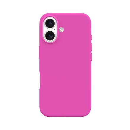 Devia kryt Nature Series Silicone Magnetic Case pro iPhone 16 - Rose Red