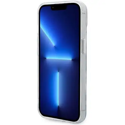 Karl Lagerfeld IML Karl and Choupette MagSafe kryt iPhone 15 průhledný