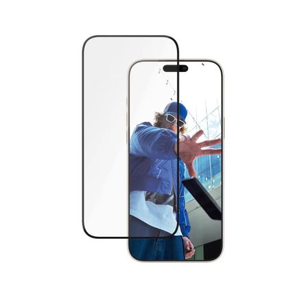 PanzerGlass ochranné sklo UWF Ceramic Protection pro iPhone 16 Pro Max-Black Frame