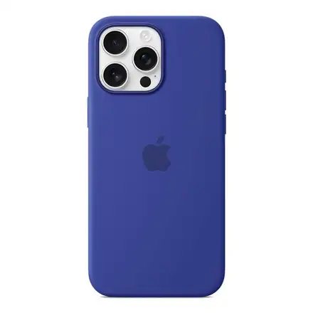 iPhone 16 Pro Max Silicone Case with MagSafe - Ultramarinová