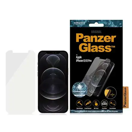 PanzerGlass ochranné sklo Standard Fit AB pro iPhone 12/12 Pro-Clear