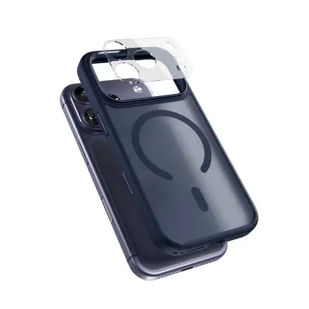 Epico HeroMatte Pro Mag+ Case iPhone 17 Pro Qi2 & Magsafe kompatibilní - temně modrá