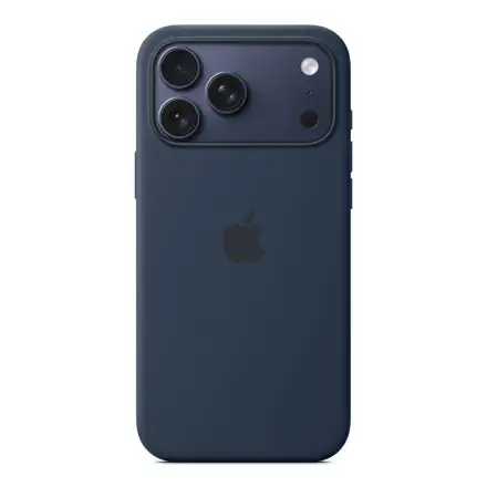 Apple iPhone 17 Pro Max Silicone Case with MagSafe – Midnight
