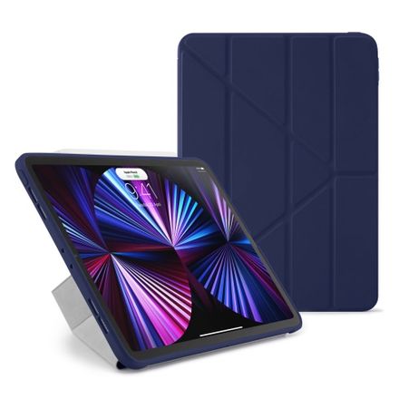 Pipetto pouzdro Origami TPU Case pro iPad Pro 11" 2022 - 2021 - Dark Blue