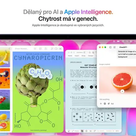 EDU MacBook Neo Apple A18 Pro 6core CPU 5core GPU 8GB 256GB Citrusově žlutý CZ