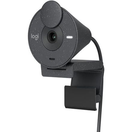 Logitech BRIO 300-webcam, Full HD, USB-C, grafitová