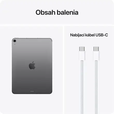iPad Air 11" Wi-Fi + Cellular 256GB Vesmírně šedý (2026)