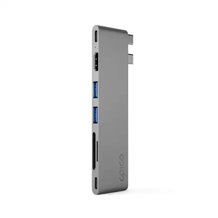 Epico Type-C Hub Pro 8K 7v1 - Vesmírně šedá