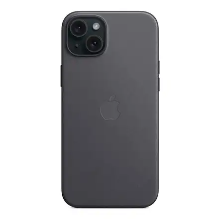 iPhone 15 Plus FineWoven Case with MagSafe-Black