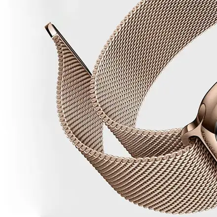 Devia Apple Watch Elegant Series Milanese Loop 44/45/46mm - Silver