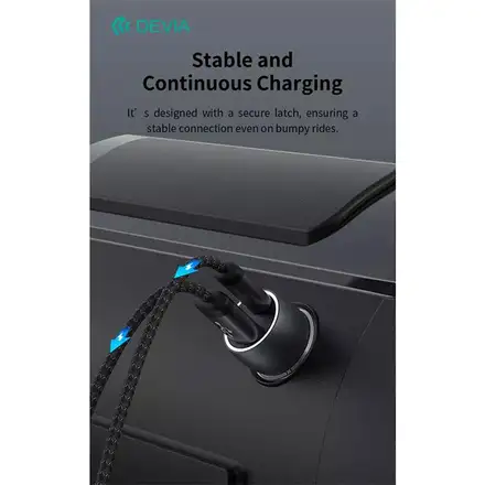 Devia držák do auta Smart Series Magnetic Air Outlet Vehicle Bracket - Black