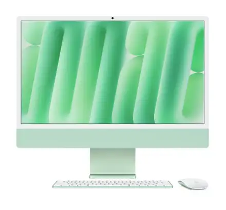 EDU iMac 24" 4.5K Apple M4 10-core CPU 10-core GPU 16GB 256GB Zelený CZ