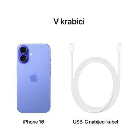iPhone 16 128GB ultramarinová