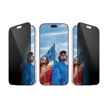 PanzerGlass ochranné sklo UWF 2-Way Privacy pro iPhone 18 Pro-Black Frame