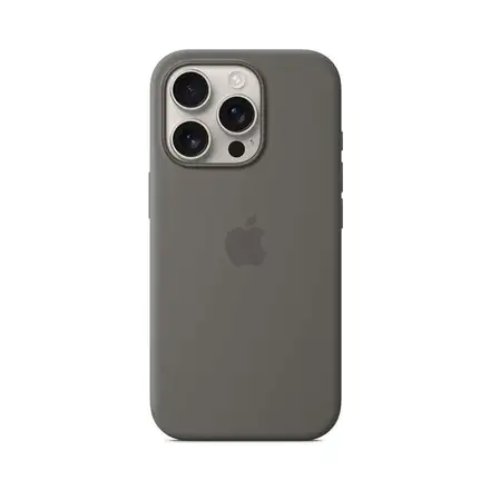 iPhone 16 Pro Silicone Case with MagSafe - Skálově šedá *Rozbalený*