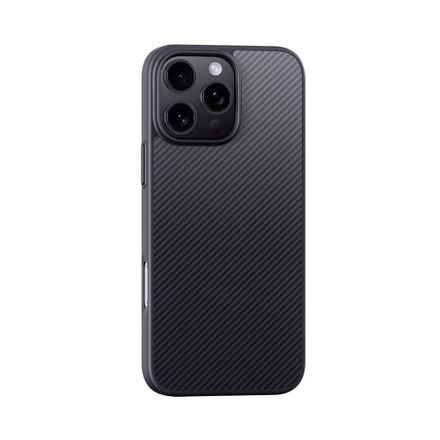 Devia kryt Kevlar Ultra-Thin Magnetic Shockproof Case pro iPhone 16 Pro - Black