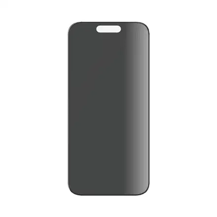PanzerGlass ochranné sklo UWF Privacy pro iPhone 15 Pro - Black Frame
