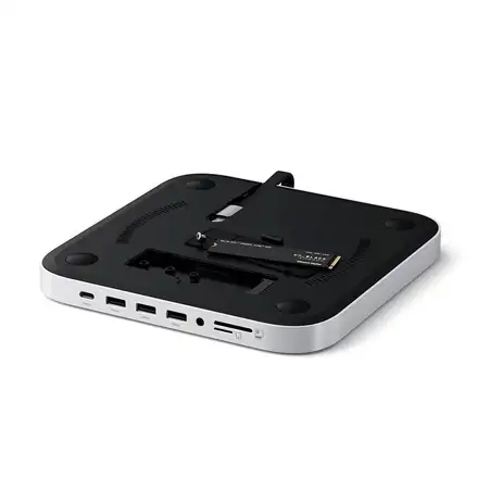 Satechi USB-C Stand & Hub pro Mac Mini/Studio - Silver