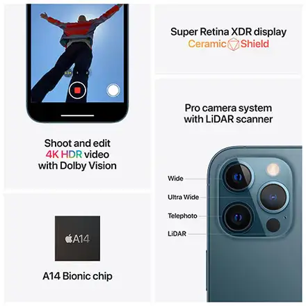 iPhone 12 Pro Max 256 GB Grafitově šedý *Použitý s DPH – Třída B*