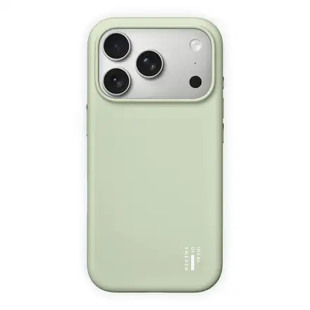 iDeal Silicone Case MagSafe iPhone 17 Pro Max/18 Pro Max Sage Green
