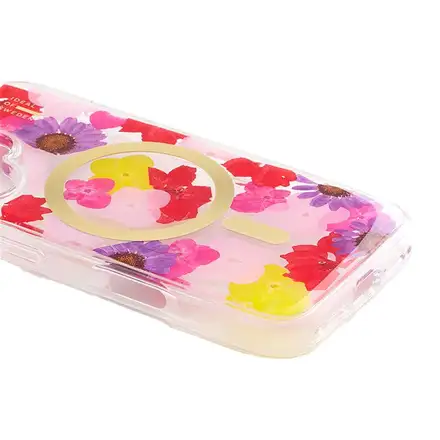 iDeal Fashion Clear Case MagSafe iPhone 17 Tropical Floral