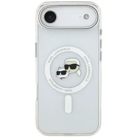 Karl Lagerfeld IML Choupette Peekaboo MagSafe MagSafe kryt iPhone Air průhledná