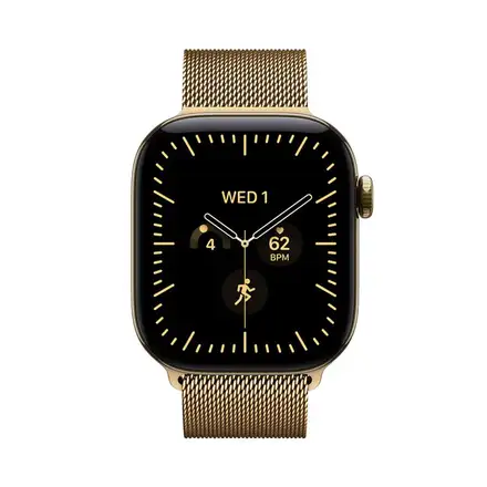 Apple Watch 42mm Radiant Gold Milanese Loop