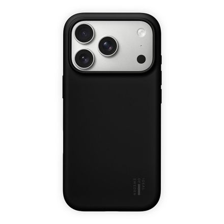 iDeal Silicone Case MagSafe iPhone 17 Pro Max/18 Pro Max Iconic Black