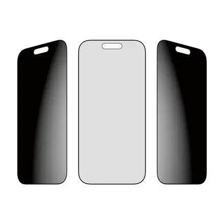 PanzerGlass ochranné sklo UWF 2-Way Privacy pro iPhone 17/16 Pro - Black Frame