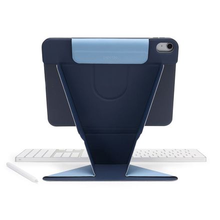 Pipetto pouzdro Origami No6 Stand Case pro iPad 10,9" (2022) / iPad A16 2025 - Dark Blue