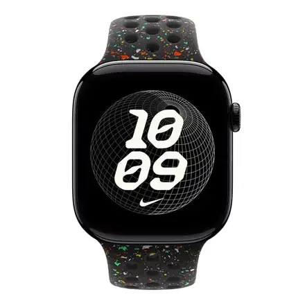 Apple Watch 46mm Midnight Black Nike Sport Band - S/M