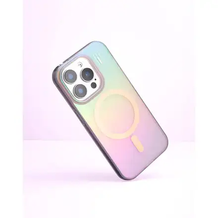iDeal Fashion Clear Case MagSafe iPhone 13/14/15 Shimmer