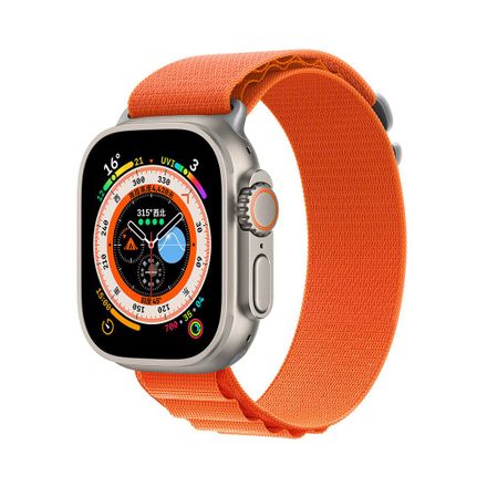 Devia řemínek Deluxe Series Sport5 Nylon Braided Adjustable Band 40/41mm - Orange
