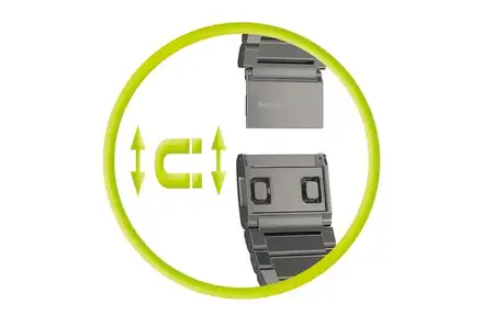 Mobile Origin řemínek Titanium Band Modena pro Apple Watch Ultra 49mm - Natural