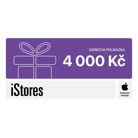 iStores Dárkový poukaz 4000Kč