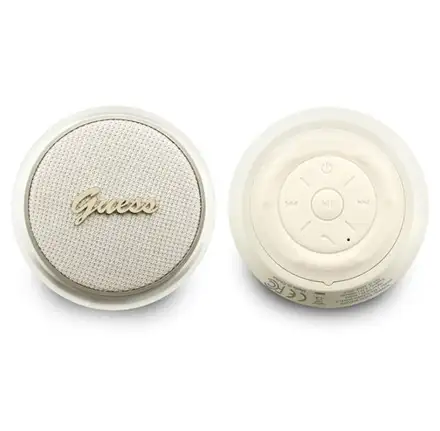 Guess Script Metal Logo Bluetooth Reproduktor 5W zlatý
