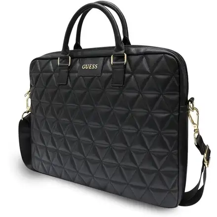 Guess Quilted Taška na MacBook 15" černá