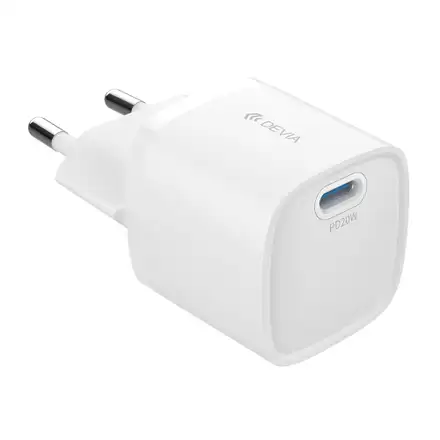 Devia síťová nabíječka Extreme Speed Mini PD Quick Charger 20W - White