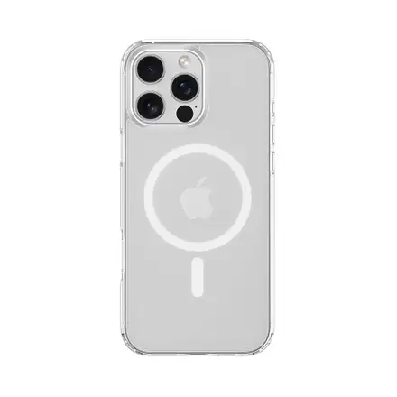 Devia kryt Pure Clear Magnetic Shockproof Case pro iPhone 16 - Clear