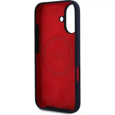 Red Bull Silicone Horizontal Logo MagSafe Zadní Kryt pro iPhone 16 Plus modrý