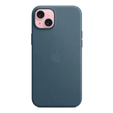 iPhone 15 Plus FineWoven Case with MagSafe-Pacific Blue