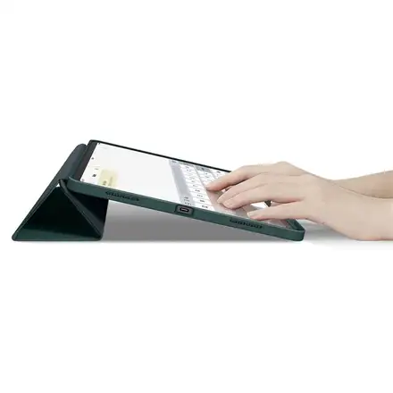 Spigen pouzdro Urban Fit pro iPad Air 13" (M2/M3/M4) - Midnight Green