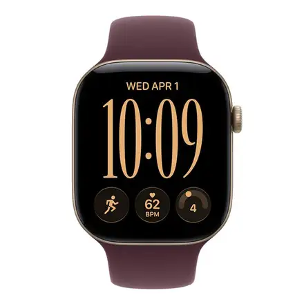 Apple Watch 46mm Burgundy Sport Band-S/M