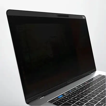 PanzerGlass ochranné sklo Dual Privacy pro Macbook Pro 15"-Black Frame