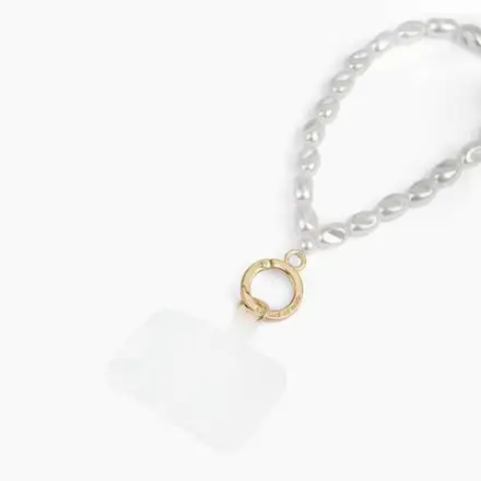 iDeal Phone Wristlet Strap Pearl