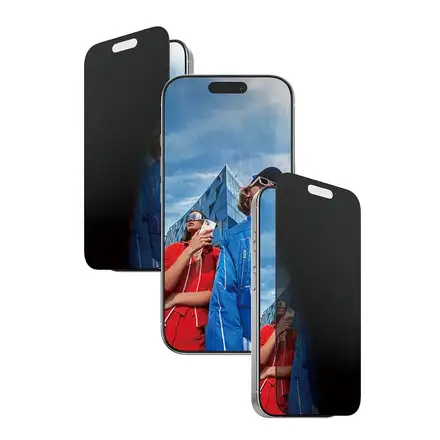 PanzerGlass ochranné sklo UWF 2-Way Privacy pro iPhone 17/16 Pro - Black Frame