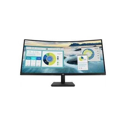 HP P34hc G4, 34.0 VA/Curved, 3440x1440, 3500:1, 5ms, 250cd, HDMI/DP/USB-C, 3-3-0, repro/doking