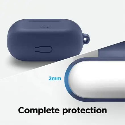 Elago Airpods 3 Silicone Hang Case - Jean Indigo
