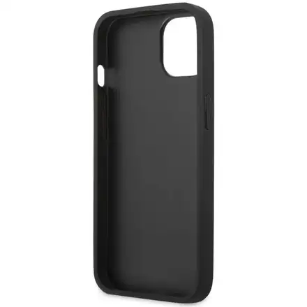Guess PU 4G Metal Logo kryt iPhone 13 šedý